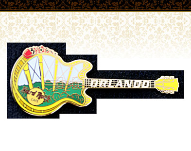 Orlando Roller Coaster Guitar