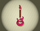 144 Pink Guitar