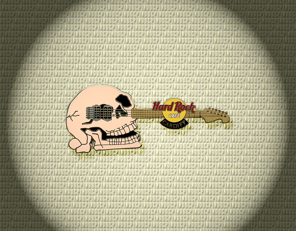 104 Skull Guitar