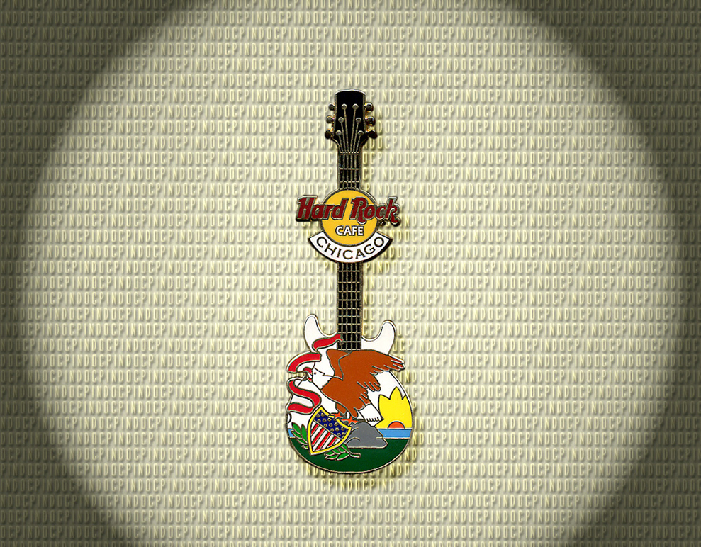 114 State Flag Guitar