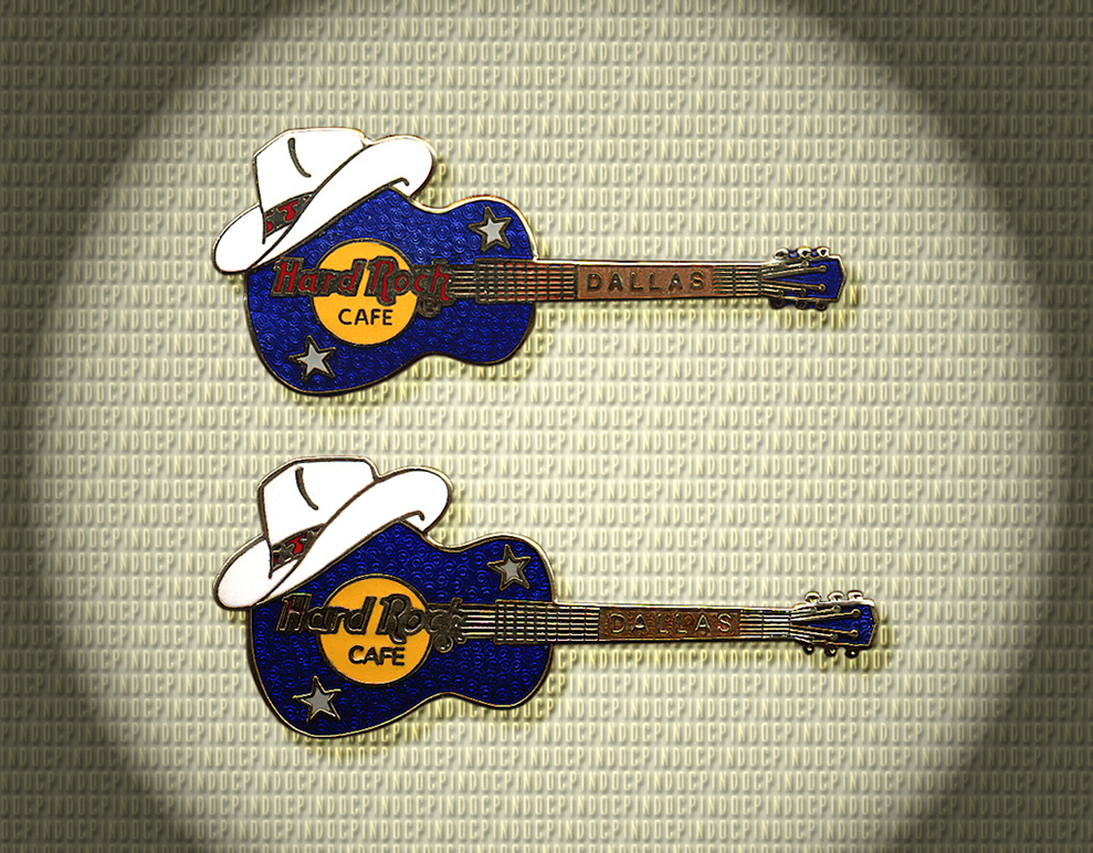 101 Blue Acoustic Guitars