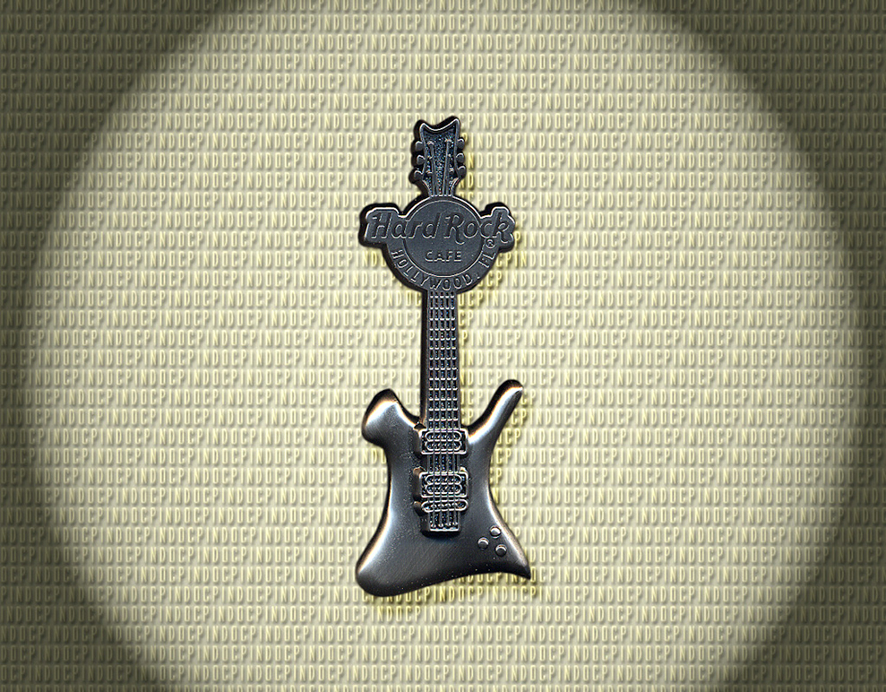 117 Silver 3D Guitar