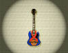 107 Blue Jenna Guitar