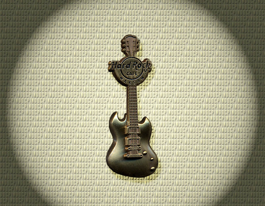 107 Gold 3D Guitar